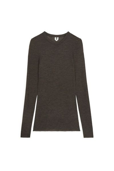 Long-Sleeved Merino Top from ARKET