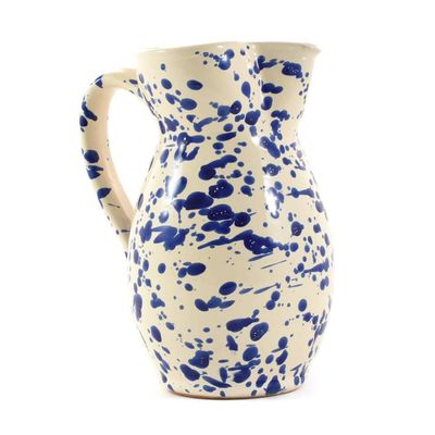 Puglia Blue Splatter Pitcher from Sous Chef