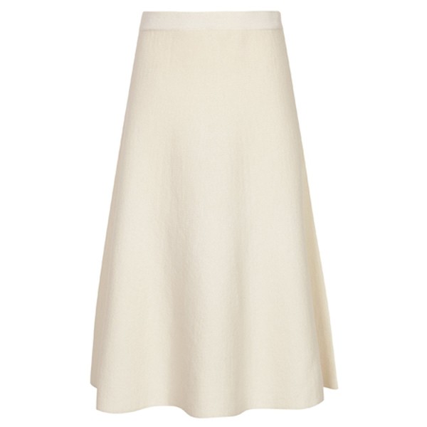 Fluted Hem Skirt
