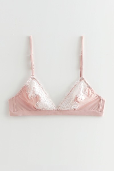 Lace-Trimmed Soft Bra from & Other Stories