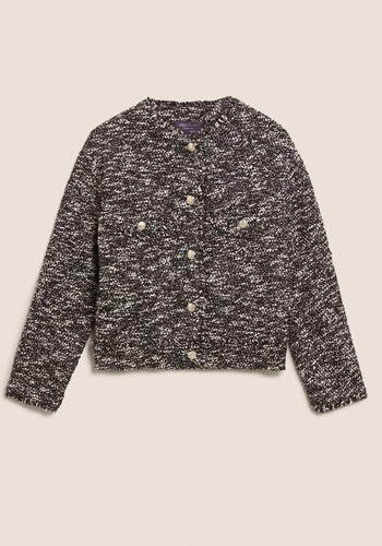 Tweed relaxed Jacket