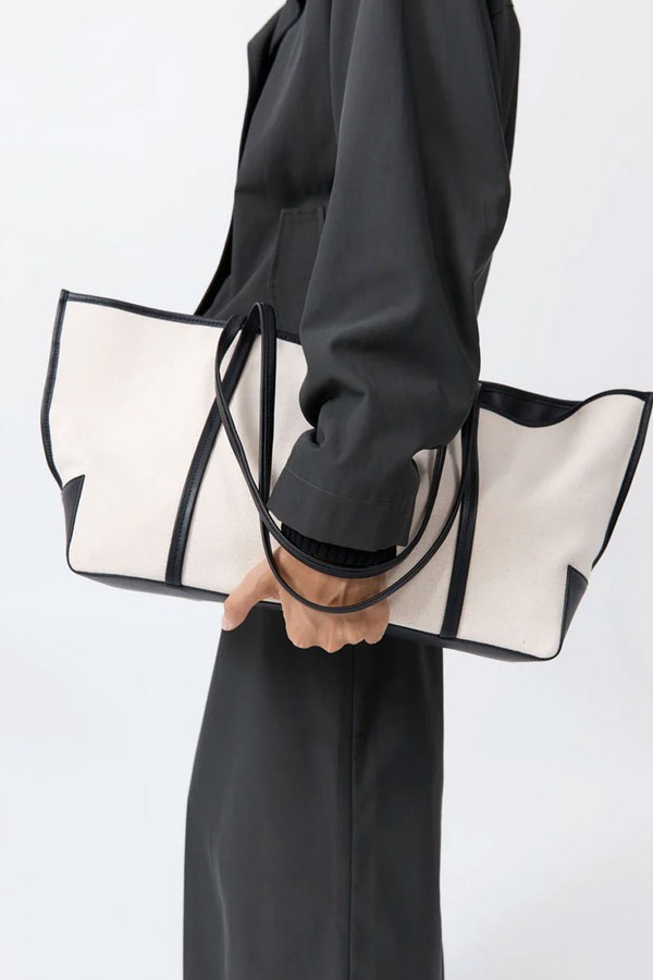 Bateau Canvas Tote from ST. Agni