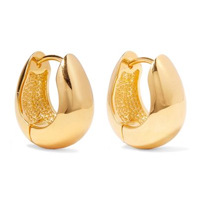 Gold Vermeil Hoop Earrings from Sophie Buhai