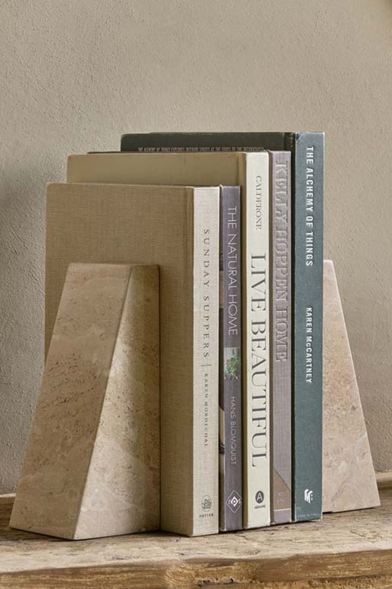 Oyvu Mango Bookends from Nkuku