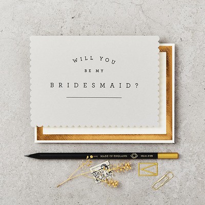 Bridesmaid Card from Katie Leamon