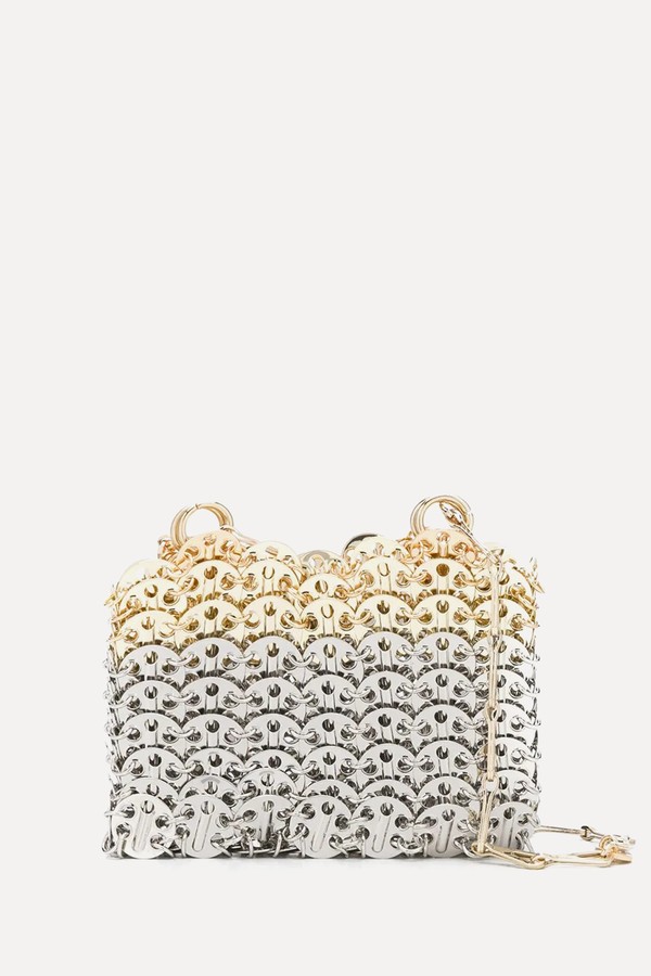 Metallic Mini Bag from Paco Rabanne