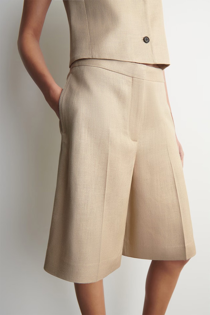 Longline Tailored Shorts from COS
