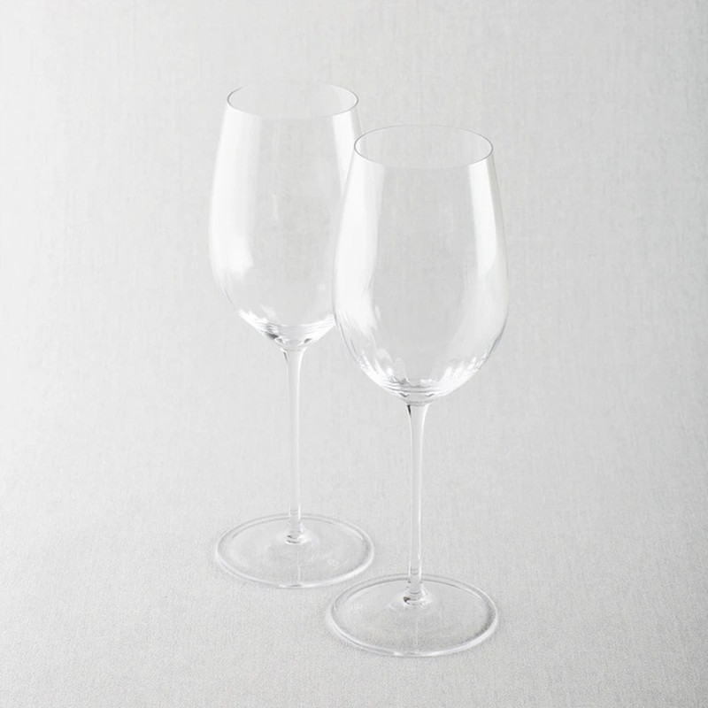 Classic Ripple White Wine Glass