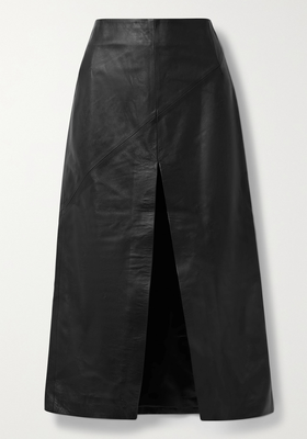 Leather Midi Skirt from Dodo Bar Or