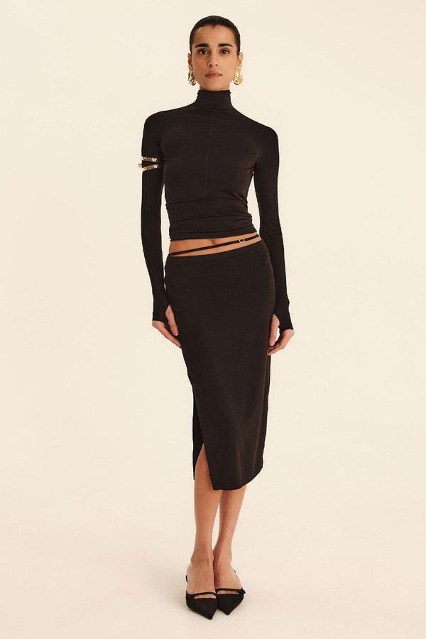 Vesper Backless Turtleneck