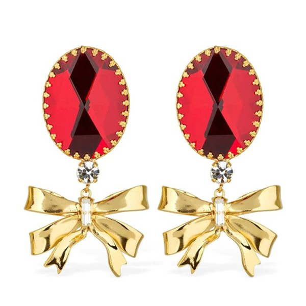 Ribbon Clip-On Earrings from Alessandra Rich