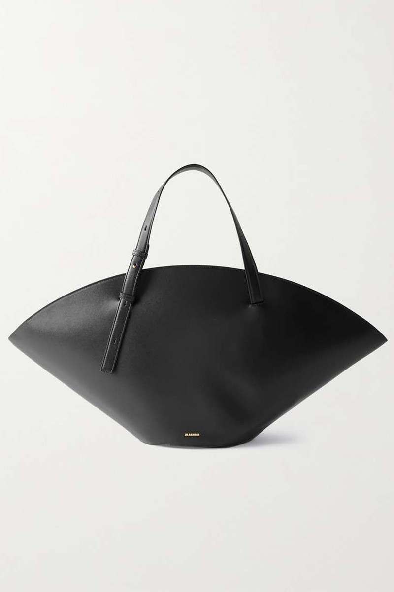 Leather Tote from Jil Sander