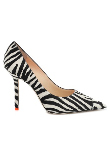 Love 100 Zebra-Print Calf-Hair Pumps from Jimmy Choo