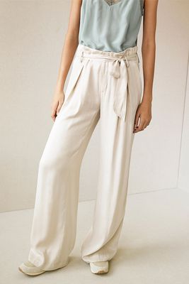 Palazzo Pants With Tie from Intropia