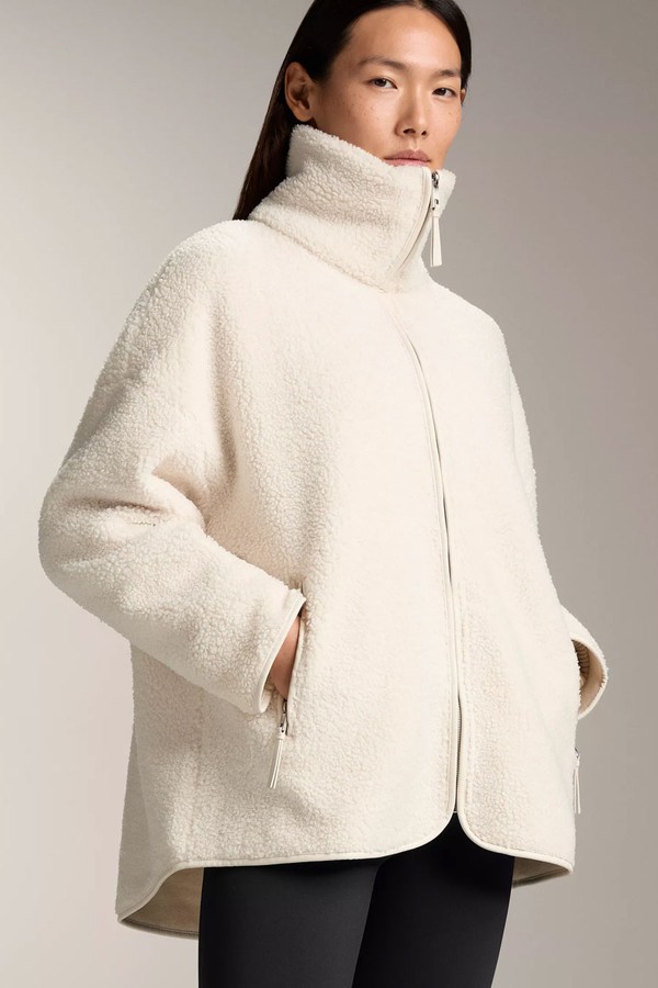 Oversize Faux-Shearling Jacket from OYSHO