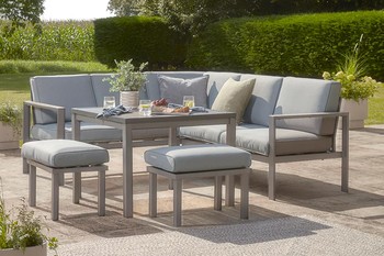 Aruba Corner Dining Set from Cox & Cox