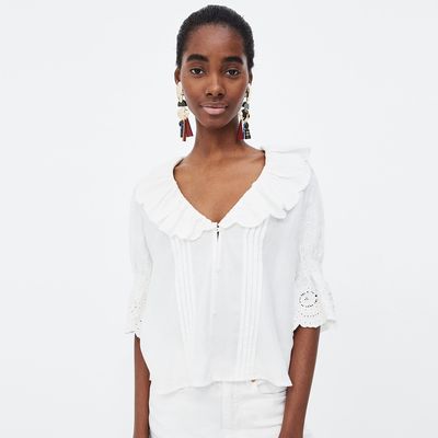 30 White Blouses To Buy On The High Street