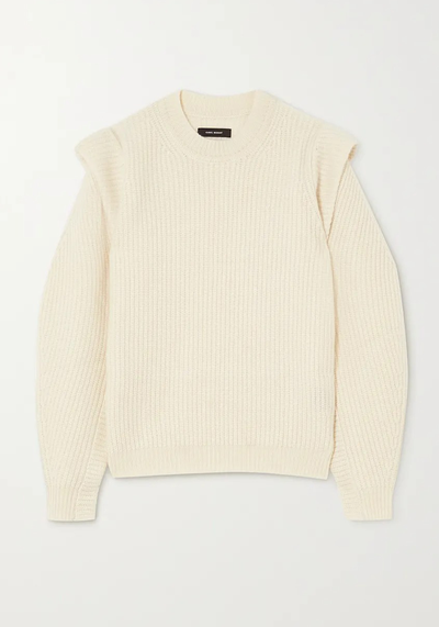 Bolton Ribbed Cashmere And Wool-Blend Sweater from Isabel Marant