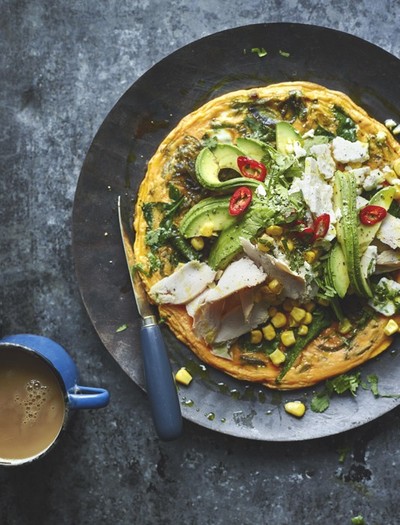 Chicken & Feta Mexican Tortilla