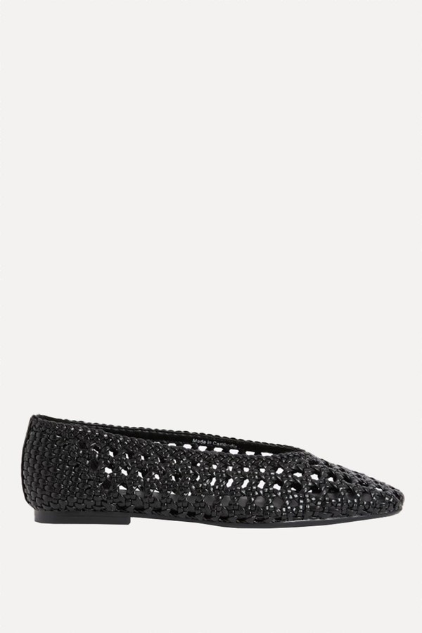 Woven Ballet Pumps from Marks & Spencer