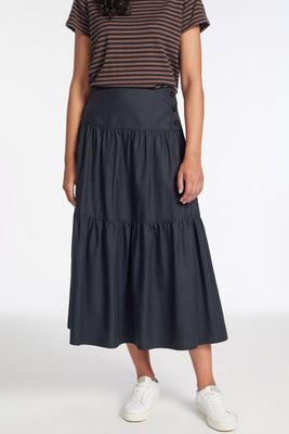 Sylvia Cotton Twill Maxi Skirt from Cefinn