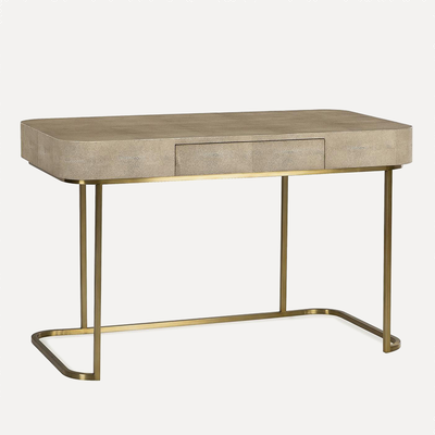 Jacques Desk Taupe from Andrew Martin