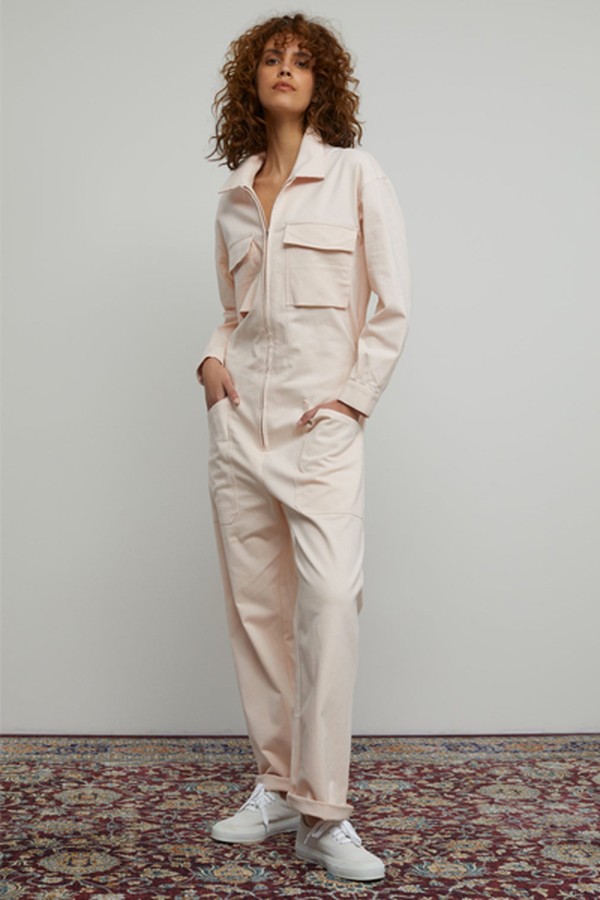 Cotton Twill Jumpsuit