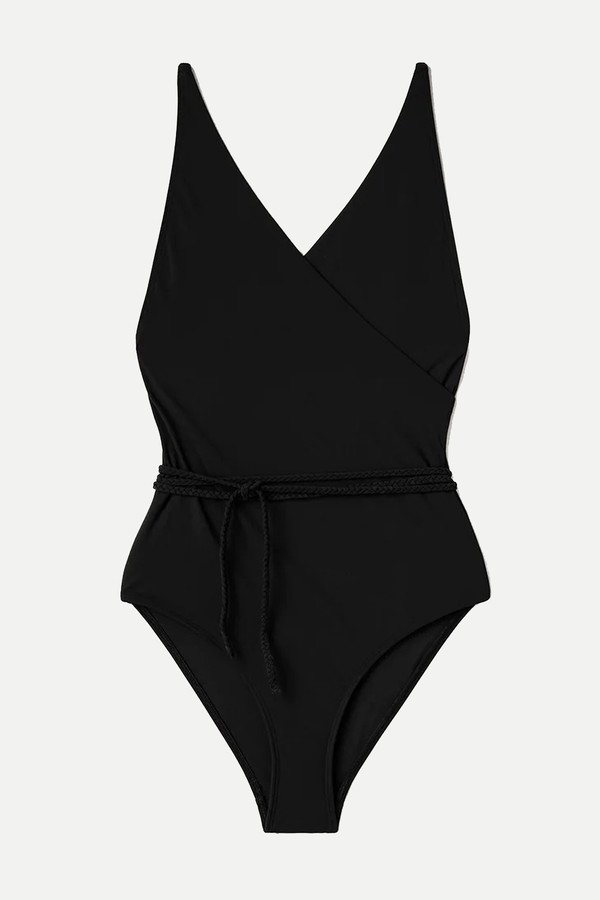 V-Neck Wrap Swimsuit from Totême