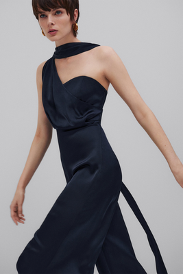 Asymmetric Flowing Jumpsuit from Massimo Dutti