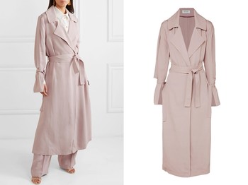 Belted Twill Trench Coat from Ochi