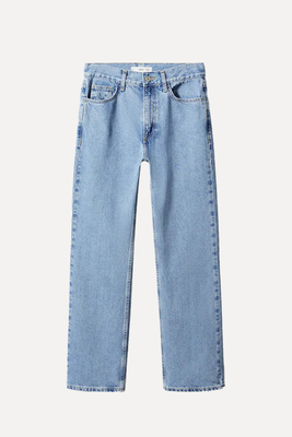 Mid-Rise Straight Jeans from Mango