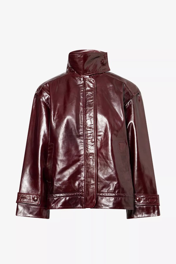 Kamala Oversized Leather Jacket from REMAIN BIRGER CHRISTENSEN