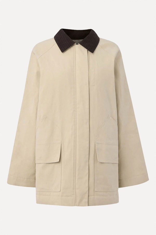 Fern Waxed Barn Jacket from Whistles
