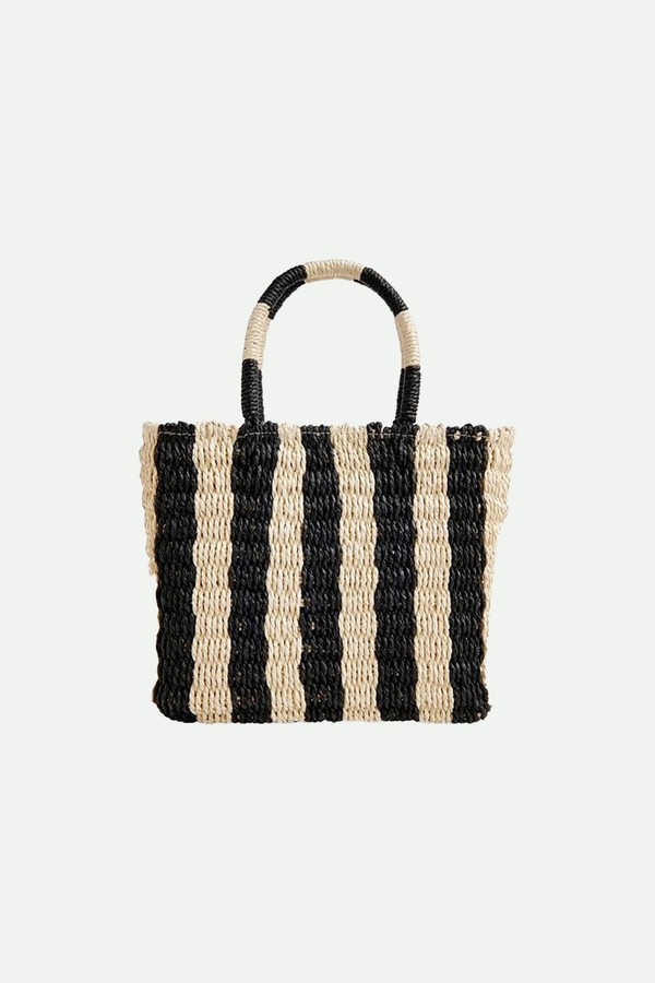 Tillie Striped Mini Tote