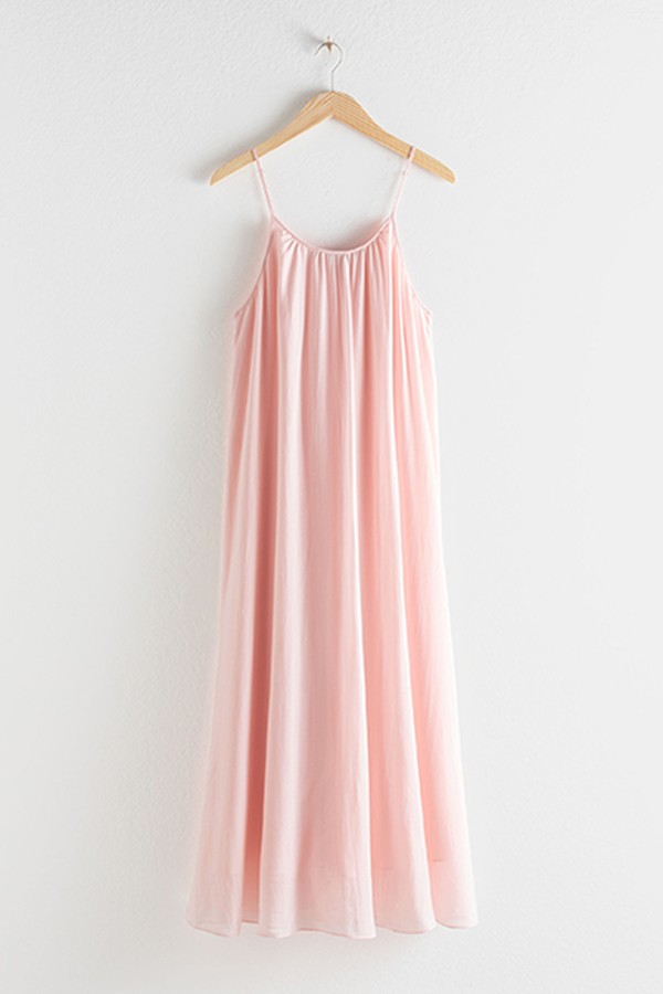Gathered A-Line Maxi Dress from & Other Stories