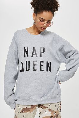 Nap Queen Sweatshirt By Love from Topshop