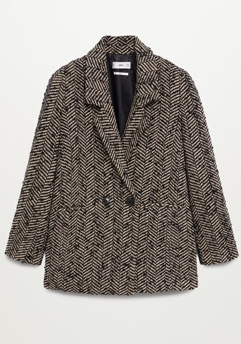 Printed Blazer from Mango