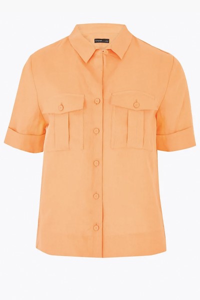 Pure Irish Linen Short Sleeve Shirt