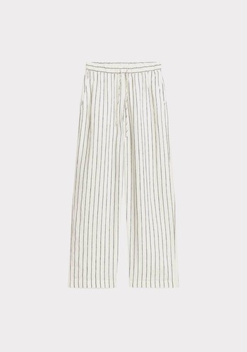 Linen Drawstring Trousers