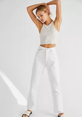 90s Pinch Waist High Rise Straight  from Free People 