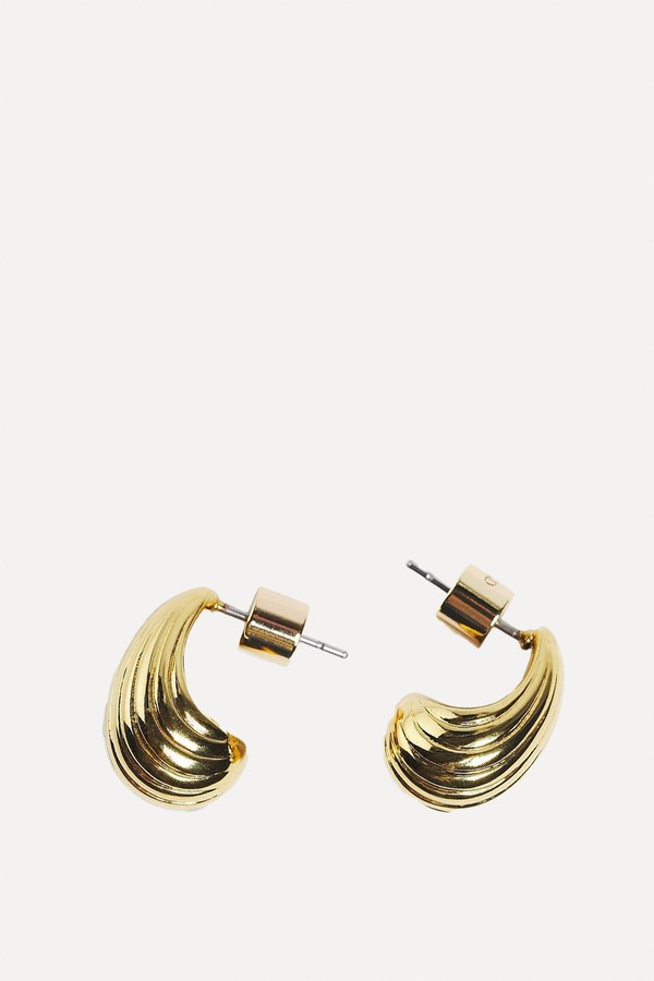 Gold Plated Small Earrings