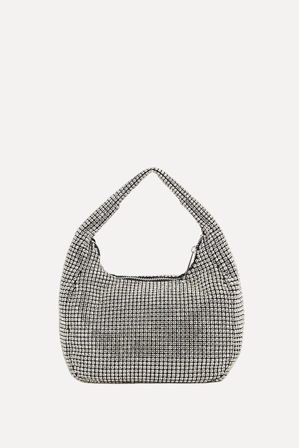 Sparkle Diamanté Shoulder Bag