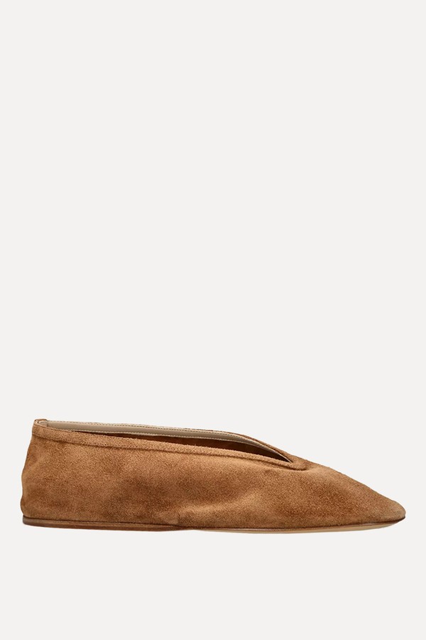 Luna Suede Ballet Flats from Le Monde Beryl