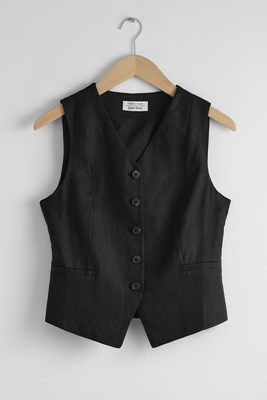 Tailored Linen Waistcoat from & Other Stories