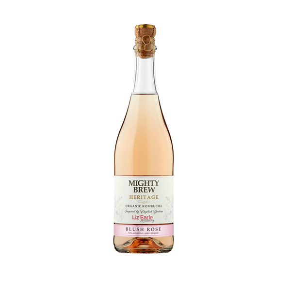Heritage Blush Rose Kombucha Non-Alc from Mighty Brew