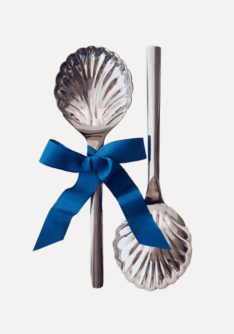 Seashell-Inspired Salad Servers