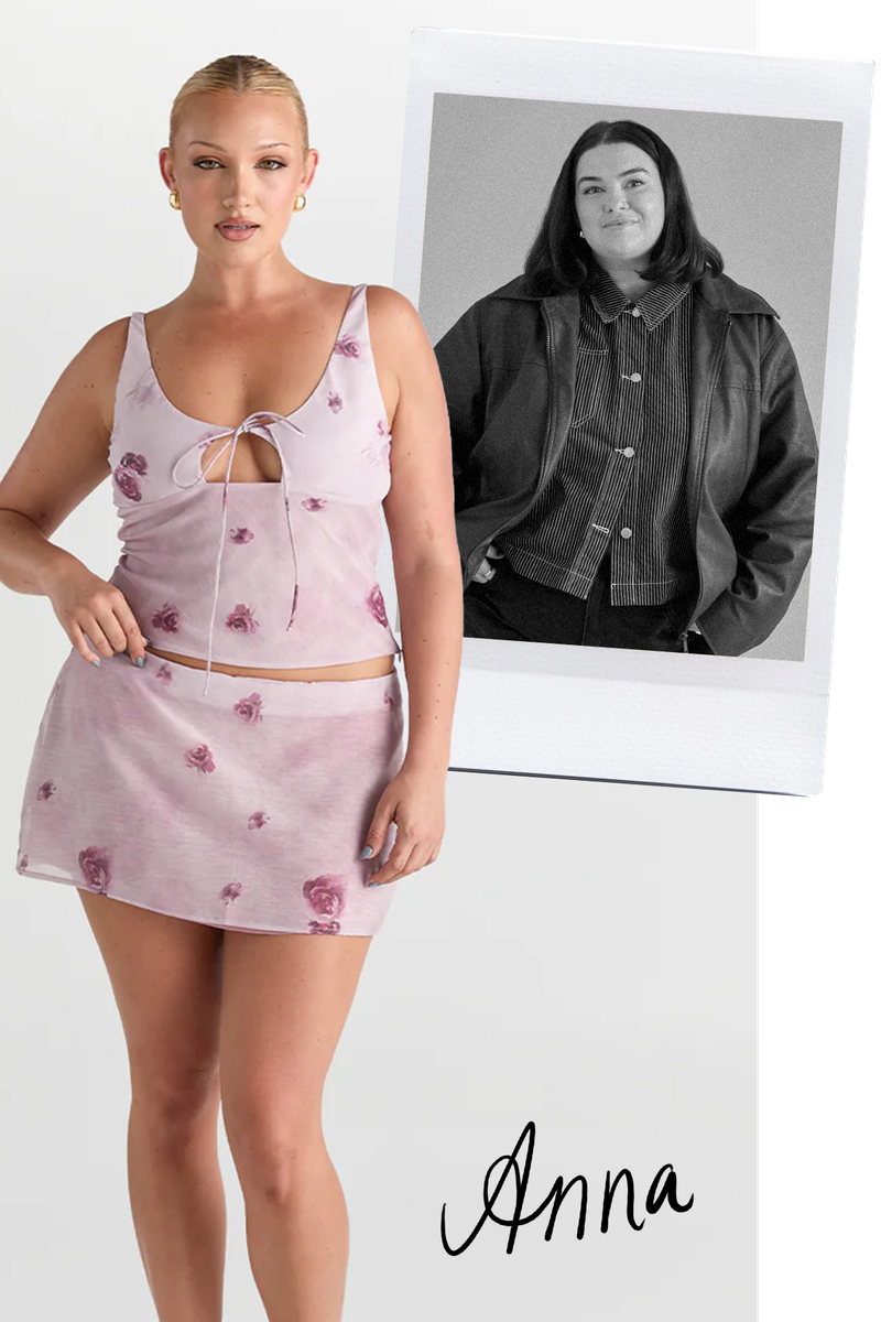 Bella Mini Skirt from Sasha Therese