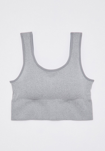 Seamless Stretch Square Neck Crop Top