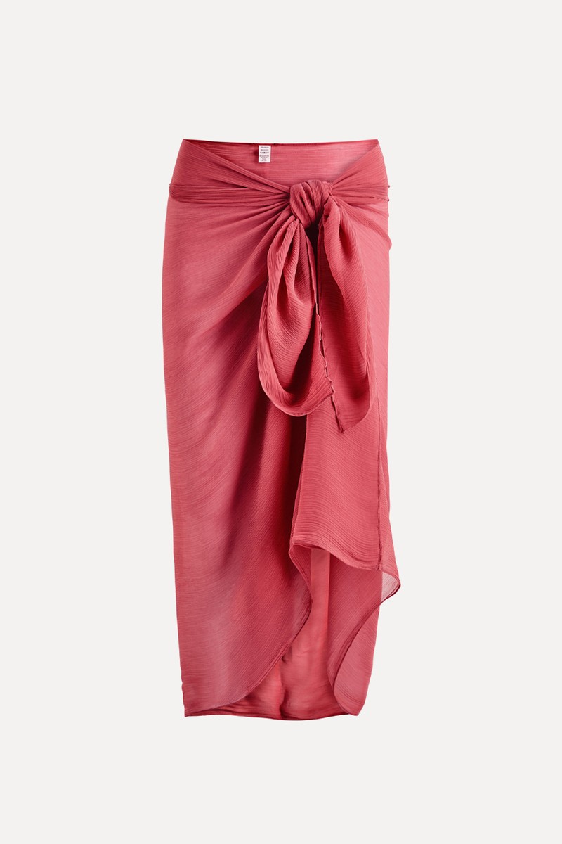 Santorini Fine-Knit Sarong from AWAY THAT DAY