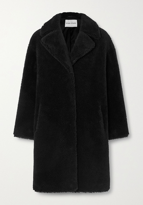 Camille Cocoon Oversized Faux Shearling Coat from Stand Studio
